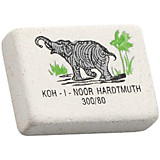 Ластик Koh-I-Noor "Elephant" 300/80, прямоугольный, натуральный каучук, 26*18*8мм (уп.80) Ластик Koh-I-Noor "Elephant" 300/80, прямоугольный, натуральный каучук, 26*18*8мм (уп.80)