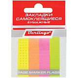 Флажки-закладки Berlingo, 12*50мм, 100л*4 неоновых цвета (уп.12) Флажки-закладки Berlingo, 12*50мм, 100л*4 неоновых цвета (уп.12)