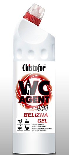 Chistofor WC Agent 004 Belizna Gel 0,75л. /15