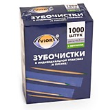 Зубочистки в инд. упак. с ментолом (1000шт) АВИОРА ПЭ (30)