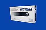 Перчатки нитриловые неопудр.смотр. NitriMax ARCHDALE M /10х100шт/ (10) черные Перчатки нитриловые неопудр.смотр. NitriMax ARCHDALE M /10х100шт/ (10) черные