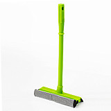 Окномойка ЛЮБАША, пластик. ручка 40 см, рабочая часть 20см (стяжка, губка, ручка)