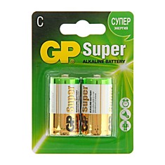 Батарейка GP LR14 Super Alkaline BL2 (20 шт)