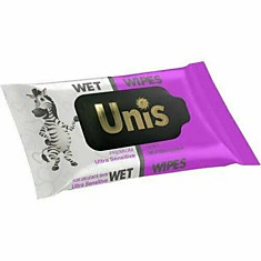 Салфетки влажные Unis (15шт) Универсальные (72уп)