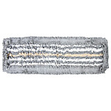 Насадка МОП плоская 50 см, хлопок/микрофибра, СЕРАЯ, LAIMA EXPERT шир. 15см