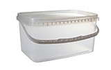 Ведро/крышка  3,3л прозрач.  прямоугольное /250*158/ Спектр-пласт (75)