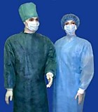 Халат неткан. материал СМС 30г/м2 разм. 48-50, 5шт/уп, 10уп/кор. Халат неткан. материал СМС 30г/м2 разм. 48-50, 5шт/уп, 10уп/кор.