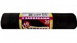 Пакет мус. с завязками 30лит 10шт (Мешкоff Элитные) 27мкм 50см х 60см (30уп)