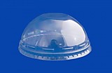 Крышка прозрачная купол pet без отверстия д. 95 (16упх50шт)  (800шт)