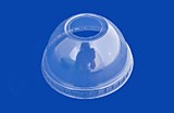 Крышка прозрачная купол pet с отверстием д. 95 (16упх50шт)  (800шт)