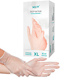 Перчатки винил.  XL SAF /100/10/ Перчатки винил.  XL SAF /100/10/