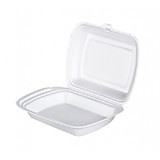 Ланч бокс LB-1 БЕЛЫЙ   /248*204*60/ РЗУП (100)