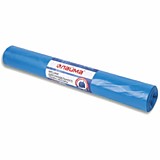 Мешки для мус. 120 л синие в рул. 10 шт., ПВД 38 мкм, 70х108 см, LAIMA