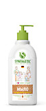 Мыло жидкое биоразлагаемое для мытья рук и тела "Миндальное молочко" торговая марка "SYNERGETIC" 0.5л(25шт/кор)