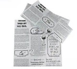 Бумага оберточная 300х300 Газета МЕГА (1000) Бумага оберточная 300х300 Газета МЕГА (1000)