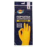 Перчатки резиновые АВИОРА L (12шт/уп) (120шт/кор)
