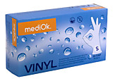 Перчатки винил. MEDIOK S /10х100шт/ Перчатки винил. MEDIOK S /10х100шт/