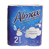Полотенца бумажные 2-сл. кухонные  Almax  /по 2рул*14пач в уп/